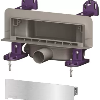 Pachet rigola de dus Kessel Scada de perete cu capac drept inox imagine