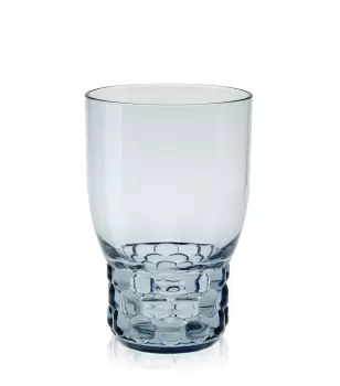 Pahar apa Kartell Jellies Family design Patricia Urquiola d 8.5cm h13cm albastru transparent imagine