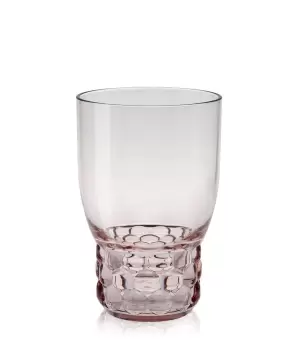Pahar apa Kartell Jellies Family design Patricia Urquiola d 8.5cm h13cm roz transparent imagine