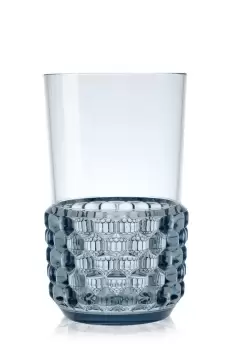 Pahar cocktail Kartell Jellies Family design Patricia Urquiola d 8.5cm h15cm albastru transparent imagine