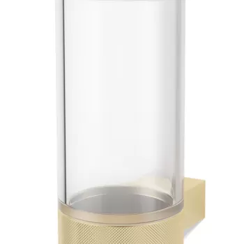 Pahar cu suport de perete Decor Walther Club WMG 12.5cm cristal auriu mat 24k imagine