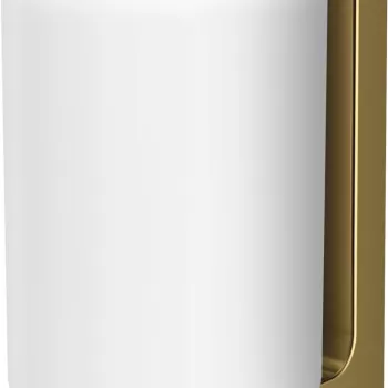Pahar cu suport de perete Hansgrohe Axor Universal auriu optic imagine