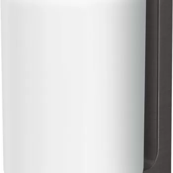 Pahar cu suport de perete Hansgrohe Axor Universal negru periat imagine