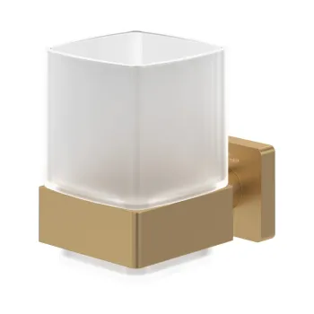 Pahar cu suport de perete Villeroy & Boch Elements Striking auriu periat imagine