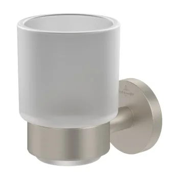 Pahar cu suport de perete Villeroy & Boch Elements Tender nichel periat imagine