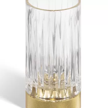 Pahar Decor Walther Club SMG h 12.5cm cristal fatetat auriu imagine