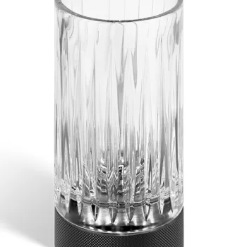 Pahar Decor Walther Club SMG h 12.5cm cristal fatetat negru mat imagine