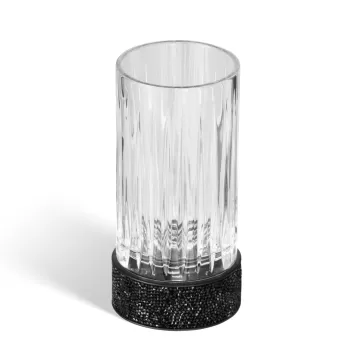 Pahar Decor Walther Rocks h 12.5cm negru mat imagine