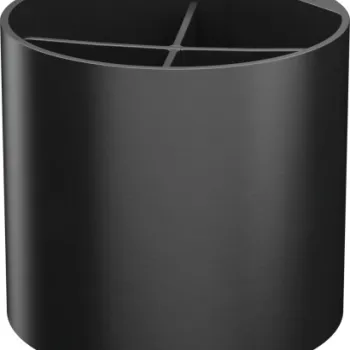 Pahar Hansgrohe WallStoris cu fixare pe bara suport negru mat imagine