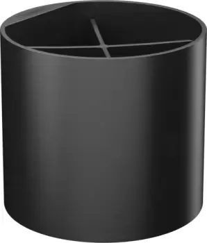 Pahar Hansgrohe WallStoris cu fixare pe bara suport negru mat imagine