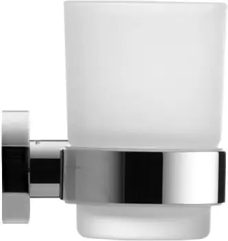 Pahar sticla cu suport Duravit D-Code prindere pe dreapta imagine