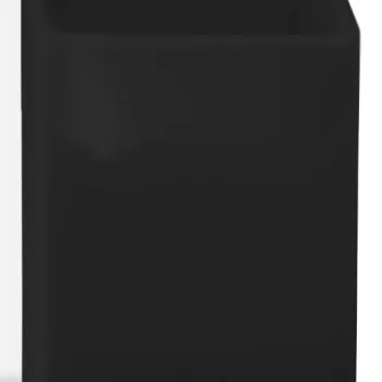 Pahar suport Decor Walther Porzellan Square DW610 10.5 x 6 x 6cm negru imagine