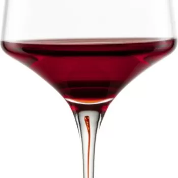Pahar vin rosu Zwiesel Glas Ink handmade cristal Tritan 638ml rosu antic imagine