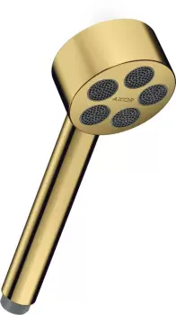 Para de dus Hansgrohe Axor ONE 75 EcoSmart 1 jet gold optic lustruit imagine