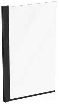 Paravan cada Ideal Standard Connect un element mobil 80x140cm profil negru mat imagine