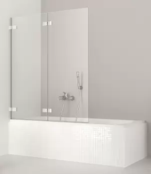 Paravan cada Radaway Arta PND 130 L doua elemente mobile 130x150cm deschidere stanga profil Chrome+ imagine