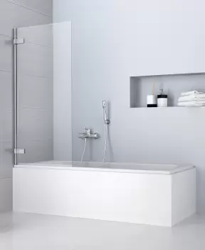 Paravan cada Radaway Arta PNJ 70 L un element mobil 70x150cm deschidere stanga profil Chrome+ imagine