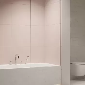 Paravan cada Radaway Modo SL PNJ II un element fix orientare stanga 60cm crom lucios imagine