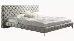 Pat Gamma Aston Night pentru saltea 160x200cm piele Piuma E524 HandMade in Italy imagine