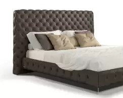 Pat Gamma Aston Night pentru saltea 200x200cm piele Piuma E515 HandMade in Italy imagine