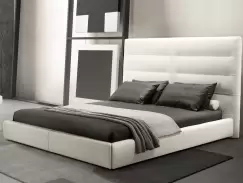 Pat Gamma Sayonara Night pentru saltea 180x200cm piele Pampas E925 HandMade in Italy imagine