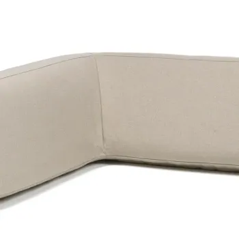 Perna colt spatar canapea exterior Nardi Maximo 92x35cm alb Perla Sunbrella imagine