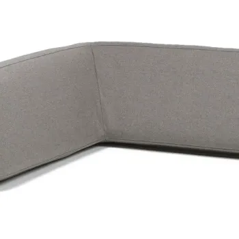 Perna colt spatar canapea exterior Nardi Maximo 92x35cm gri Lava Sunbrella imagine