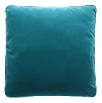 Perna decorativa Kartell Velvet design Piero Lissoni 48x48cm 53 turcoaz imagine