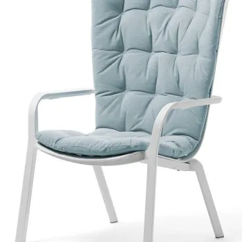 Perna pentru fotoliu exterior Nardi Folio Comfort  bleu artic Sunbrella imagine