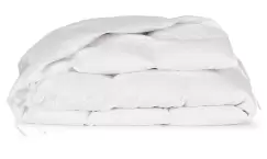 Pilota Descamps Nuit Sublime 2 140g/mp 240x220cm combinabila puf si pene gasca alb imagine