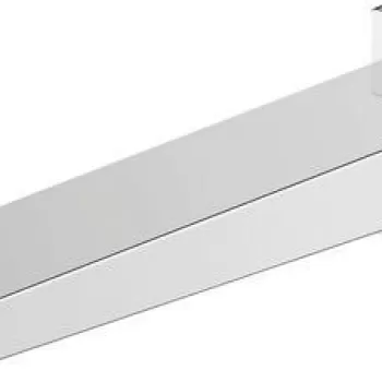Pipa cada Duravit Manhattan crom imagine