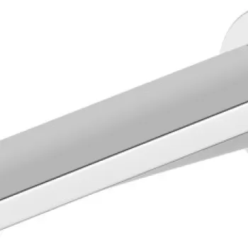 Pipa cada Duravit Tulum by Starck 171mm crom imagine
