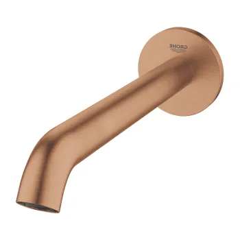 Pipa cada Grohe Essence 221mm  brushed warm sunset imagine