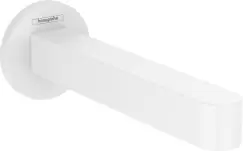 Pipa cada Hansgrohe Finoris 17.4cm alb mat imagine