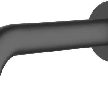 Pipa cada Hansgrohe Vernis Blend 20.4cm negru mat imagine