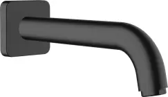 Pipa cada Hansgrohe Vernis Shape 20.4cm negru mat imagine
