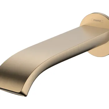 Pipa cada Hansgrohe Vivenis 20.2cm  bronz periat imagine