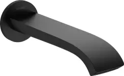 Pipa cada Hansgrohe Vivenis 20.2cm negru mat imagine