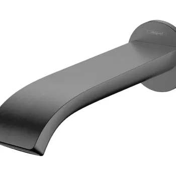 Pipa cada Hansgrohe Vivenis 20.2cm  negru periat imagine