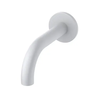 Pipa cada Kludi Bozz 16cm alb mat imagine