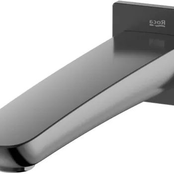 Pipa cada Roca Insignia 233mm brushed titanium black imagine