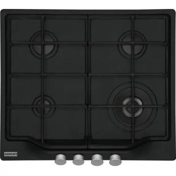 Plita gaz incorporabila Franke Country FCH 604 3G TC ON C cu 4 arzatoare  arzator tripla coroana  gratare fonta  Nero imagine