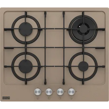 Plita gaz incorporabila Franke Maris 600 FHMA 604 3G DC OY C cu 4 arzatoare 60cm gratare fonta Oyster imagine