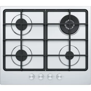 Plita gaz incorporabila Franke Smart FHSM 604 3G DC XS C cu 4 arzatoare  60cm  gratare fonta  Inox imagine