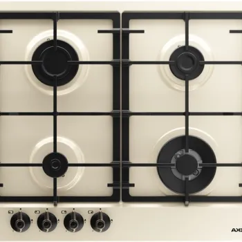 Plita gaz incorporabila Teka GSC 64320 RBC VN cu 4 arzatoare 60cm gratare fonta vanilla rustic imagine