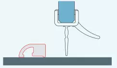 Prag pentru usa de nisa Sanswiss Annea imagine