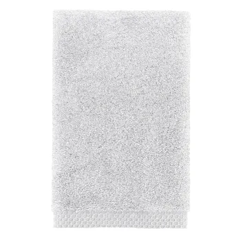 Prosop baie Descamps Mousseuse 3 35x35cm  Bleu-Gri imagine