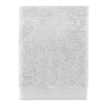 Prosop baie Descamps Mousseuse 3 50x100cm Bleu-Gri imagine