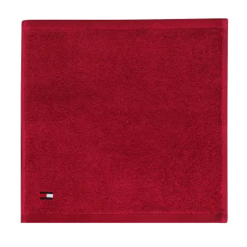 Prosop baie Tommy Hilfiger Plain 2 30x30cm Rosu imagine