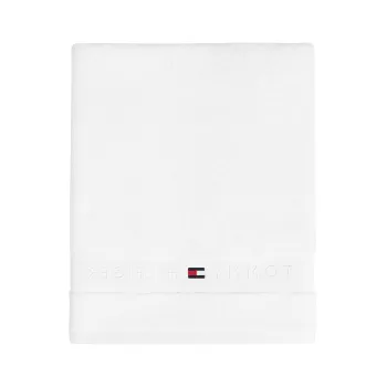 Prosop baie Tommy Hilfiger Plain 2 50x100cm Alb imagine